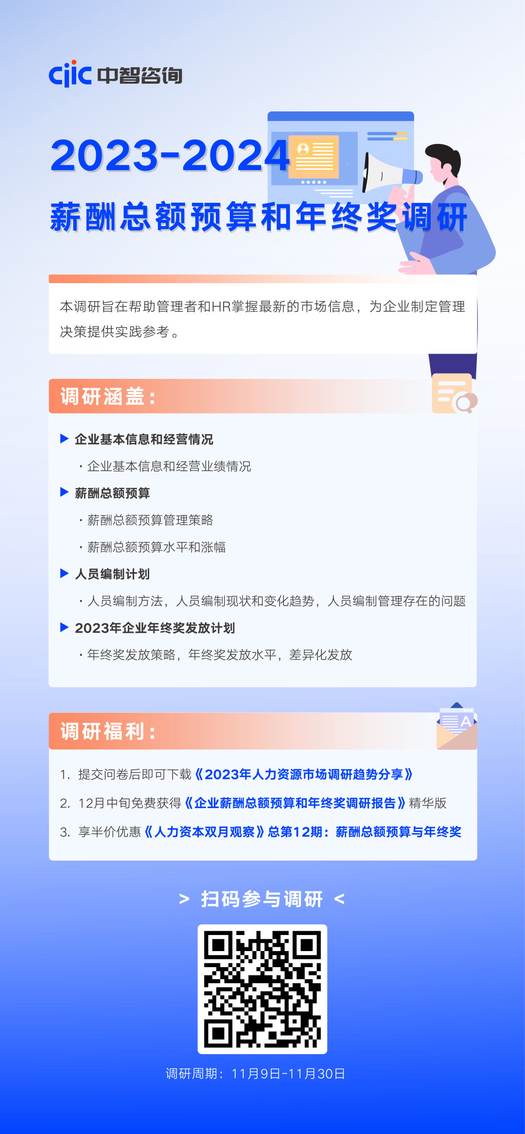 2023-2024薪酬总额预算和年终奖调研海报 2023-2024薪酬总额预算和年终奖调研海报